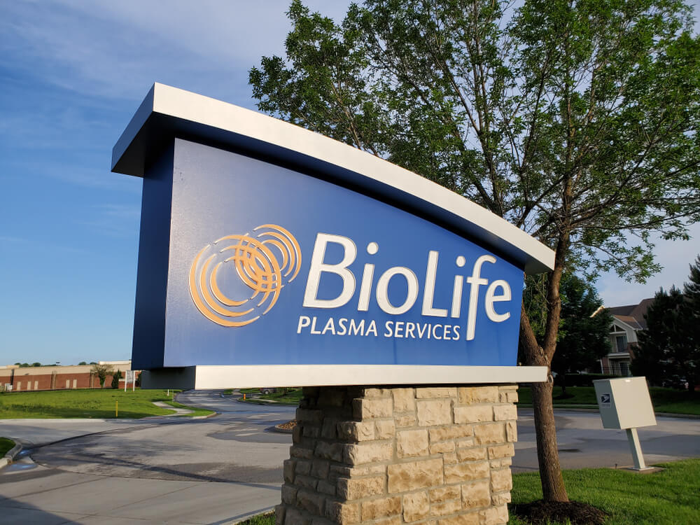 How much does BioLife pay for LCD?